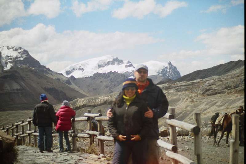 Ru y Ga en la subida